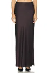 Sablyn Grace Bias Cut Maxi Skirt In Black