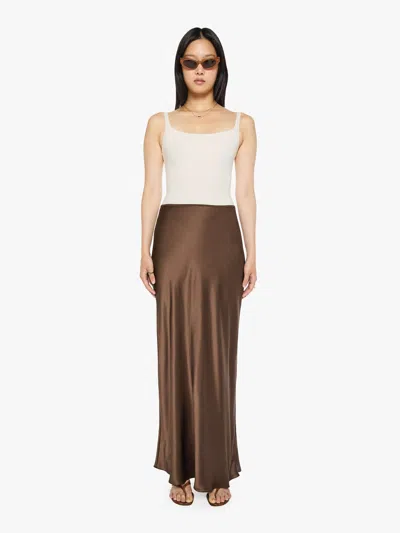Sablyn Grace Skirt Swiss In Brown - Size X-small