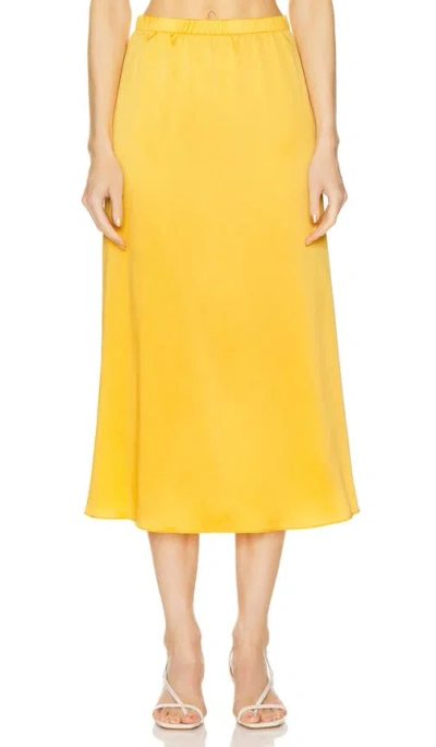 Sablyn Hedy Low Rise Silk Skirt Marzipan In Multi - Size Medium