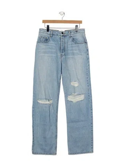 Pre-owned Sablyn High-rise Straight Leg Jeans W/ Tags In Blue