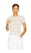 Sablyn Isolde Tee In Neutral