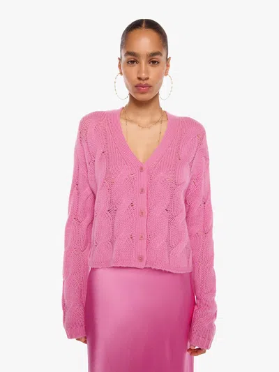 Sablyn Jolie Cable Cardigan Dahlia Shirt In Multi