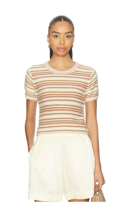 Sablyn Jude Short Sleeve Tee In Buttercup