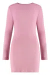 Sablyn Kelly Knitted Dress In Pink