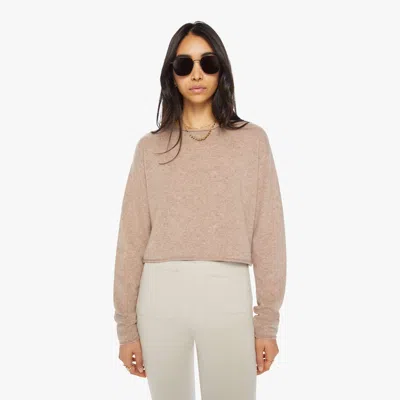 Sablyn Lance Cashmere Crop Pullover Toast Sweater In Multi