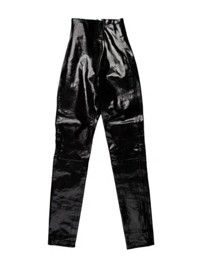Pre-owned Sablyn Leather Skinny Leg Pants In Multi