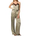 Sablyn Leeland Flat Front Trouser In Eucalyptus