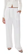 Sablyn Lenon Utility Pull On Pants White In White