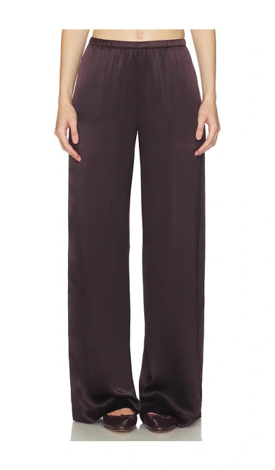 Sablyn Lexi Lower Rise Relaxed Pant In Oak Tree