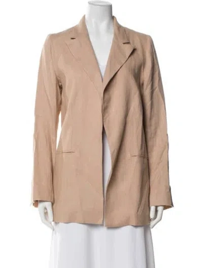 Pre-owned Sablyn Linen Blazer In Neutral