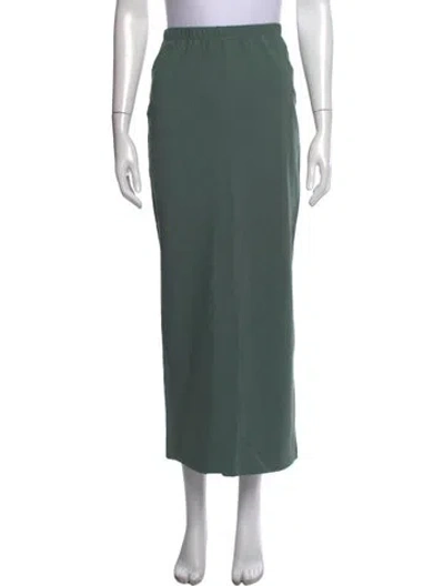 Pre-owned Sablyn Long Skirt In Green