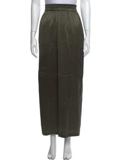Pre-owned Sablyn Long Skirt In Green