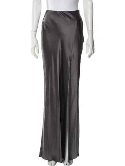 Pre-owned Sablyn Long Skirt In Grey