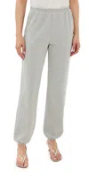 Sablyn Mason Hg Low Rise Relaxed Sweatpants Heather Grey In Heather Grey