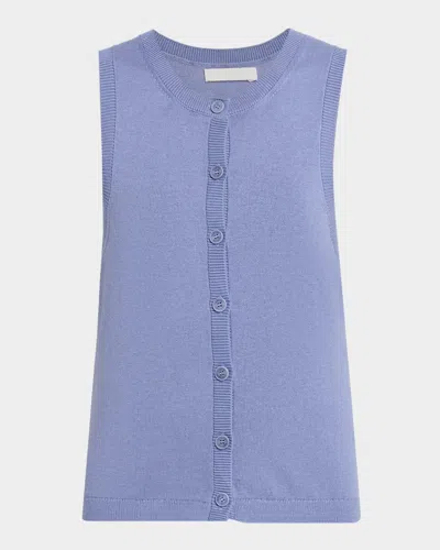 Sablyn Mia Button-front Knit Tank Top