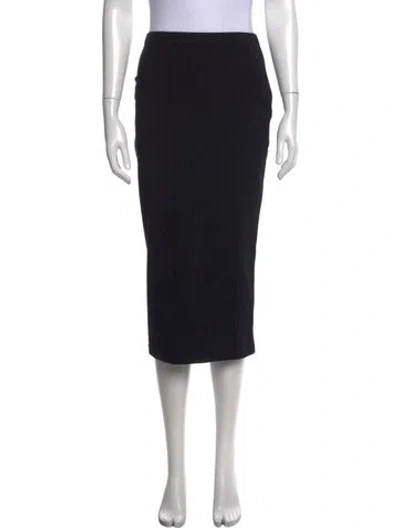Pre-owned Sablyn Midi Length Skirt In Black