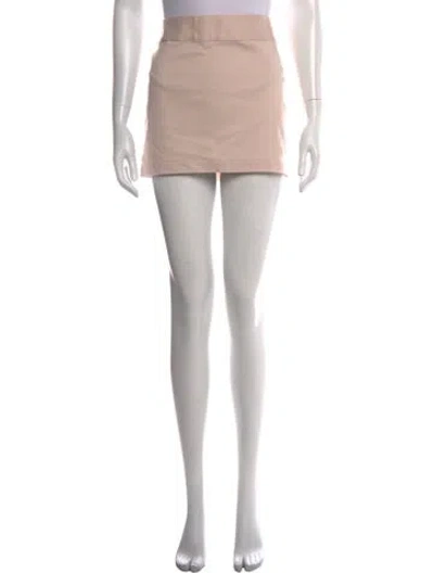 Pre-owned Sablyn Mini Skirt In Pink