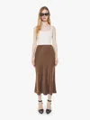 Sablyn Miranda C Scallop Trim Skirt- Swiss In Brown