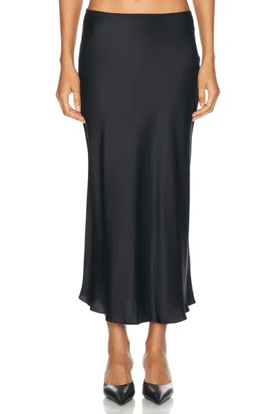 SABLYN MIRANDA SCALLOP TRIM BIAS CUT PULL ON SKIRT