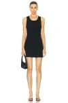 Sablyn Moxie Jersey Mini Dress In Black