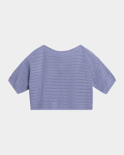 Sablyn Nova Cropped Boat-neck Tee
