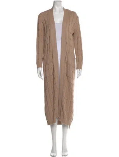 Pre-owned Sablyn Open Front Sweater In Neutral