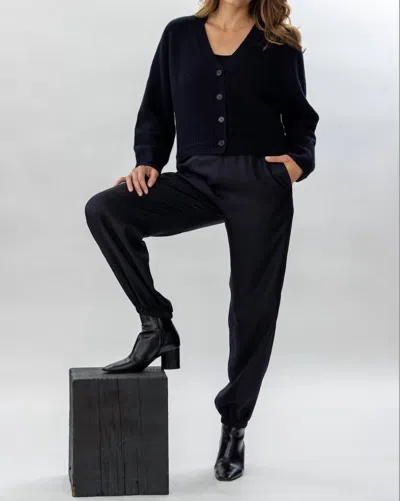Sablyn Rae Relaxed Raglan Cardigan In Black