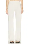 Sablyn Adler B Relaxed Straight Leg Pant In White