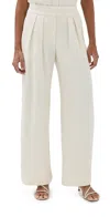 Sablyn Ryan Gauze Trousers Gardenia In Gardenia
