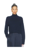 Sablyn Sable Turtleneck Sweater In Navy