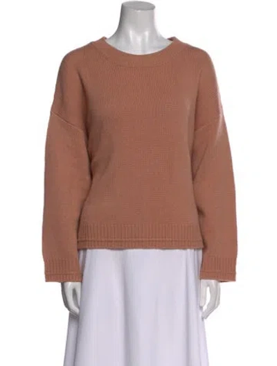 Pre-owned Sablyn Scoop Neck Sweater In Neutral