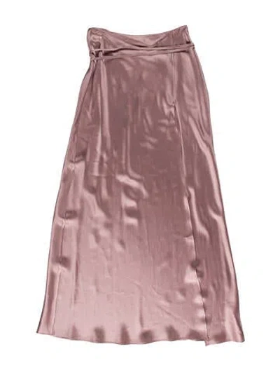 Pre-owned Sablyn Silk Long Dress In Pink