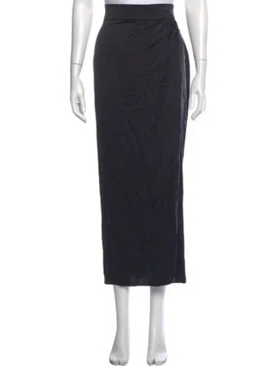 Pre-owned Sablyn Silk Long Skirt W/ Tags In Blue
