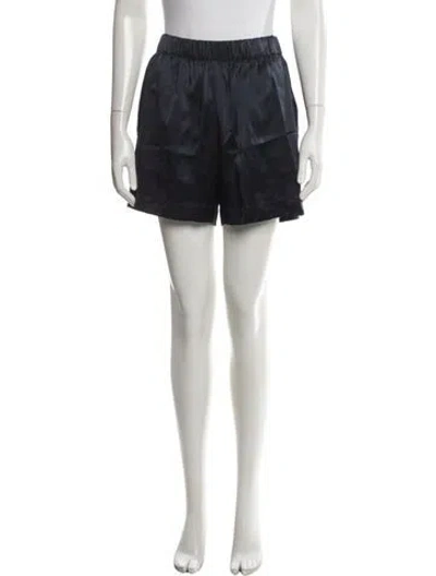 Pre-owned Sablyn Silk Mini Shorts In White