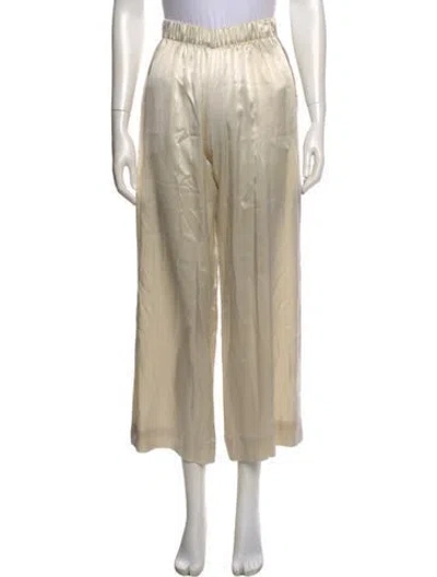 Pre-owned Sablyn Silk Wide Leg Pants