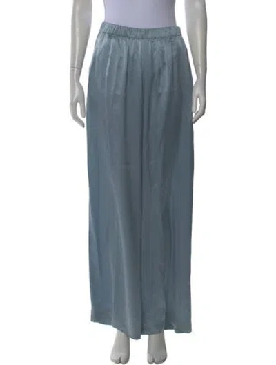 Pre-owned Sablyn Silk Wide Leg Pants