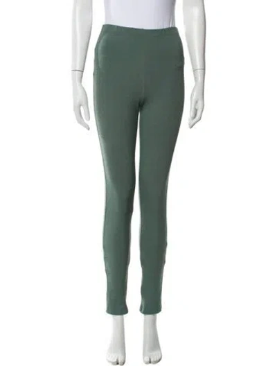 Pre-owned Sablyn Skinny Leg Pants In Green