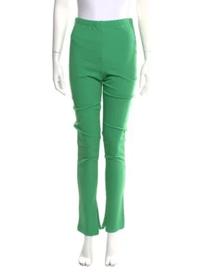 Pre-owned Sablyn Straight Leg Pants In Green