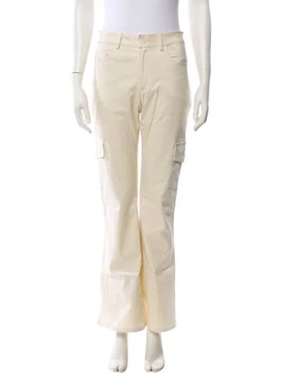 Pre-owned Sablyn Straight Leg Pants In Neutral