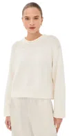 Sablyn Sutton Slouchy Pullover Gardenia In Neutral