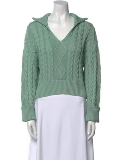 Pre-owned Sablyn Sweater In Green
