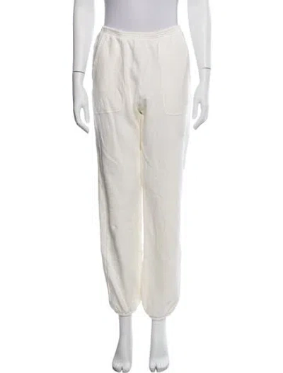 Pre-owned Sablyn Sweatpants In White