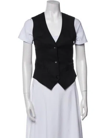 Pre-owned Sablyn Vest In Black