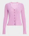 Sablyn Vinni Knit Cardigan In Orchid