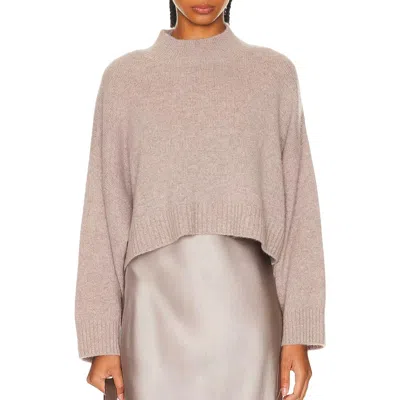 Sablyn Wells Cashmere Pullover In Toast In Neutral