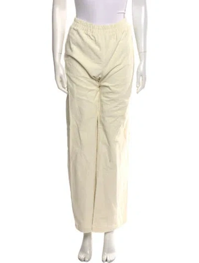Pre-owned Sablyn Wide Leg Corduroy Pants In Neutrals
