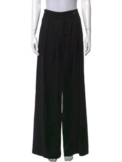 Pre-owned Sablyn Wide Leg Pants In Black