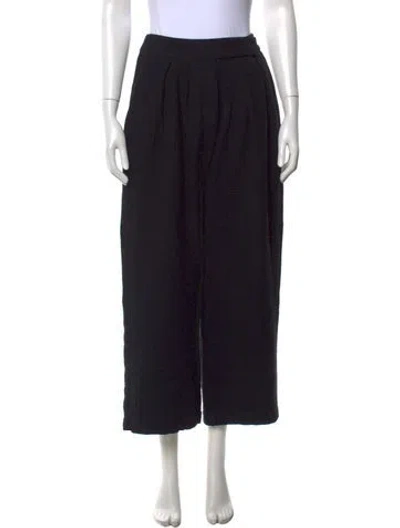 Pre-owned Sablyn Wide Leg Pants In Black