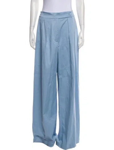 Pre-owned Sablyn Wide Leg Pants In Blue