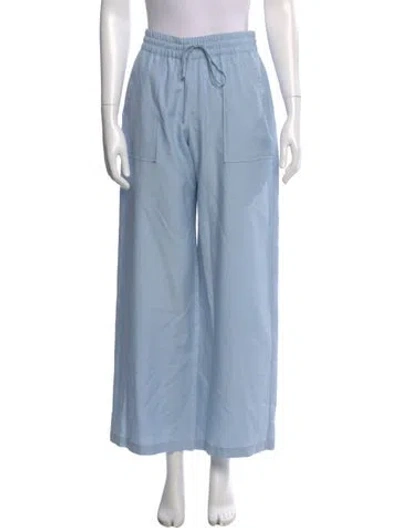 Pre-owned Sablyn Wide Leg Pants In Blue